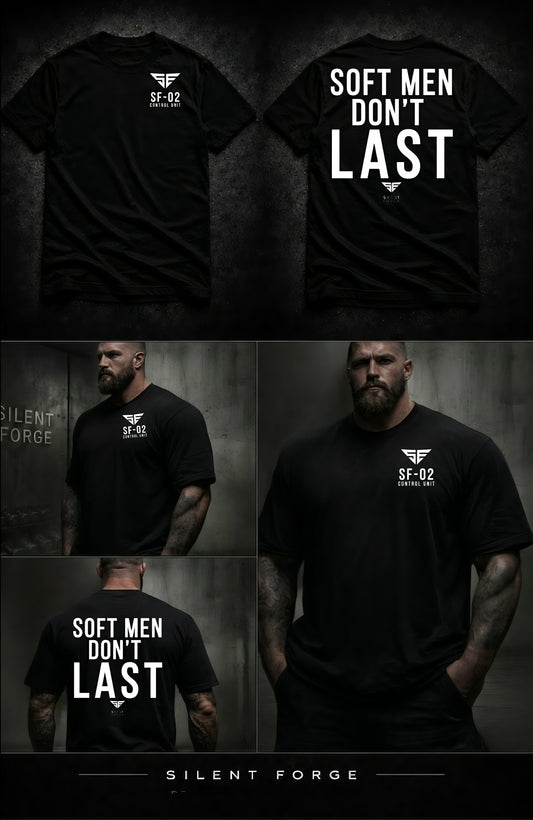 SOFT MEN DON'T LAST TEE - Drop 002